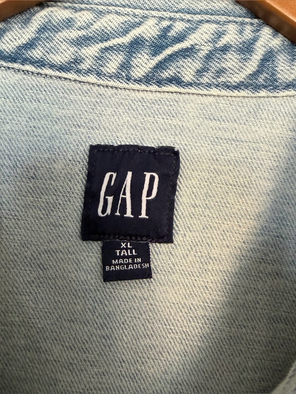 GAP Tall Belted Denim Mini Dress - Picture 5 of 9